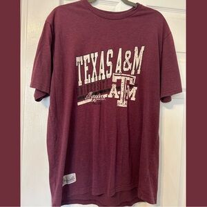 Vintage maroon A&M men’s tshirt